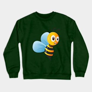 Cute bee cartoon Crewneck Sweatshirt